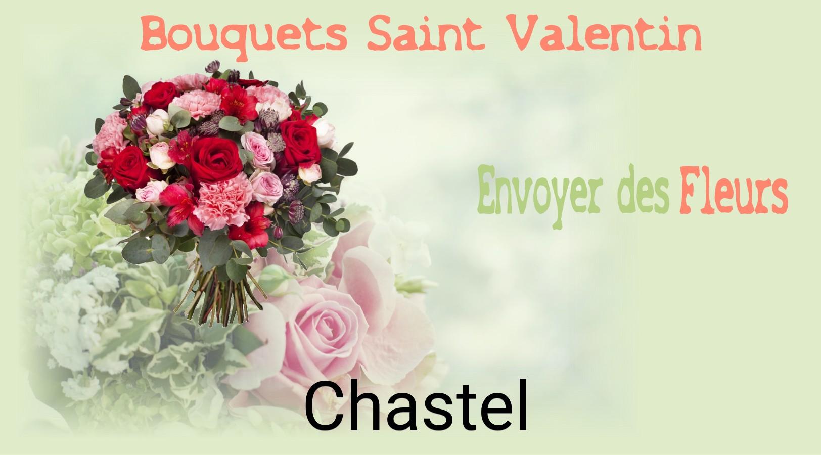 Roses de Saint-Valentin livrées à Chastel